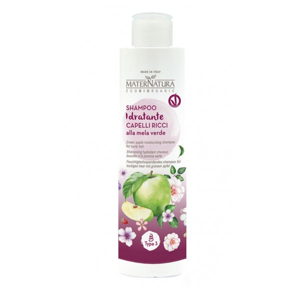 Champú Pelo Rizado de Maternatura 250ml.