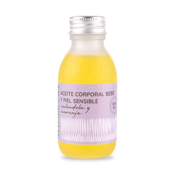 Aceite Hidratante Suave Bebé de Matarrania. 100ml. 