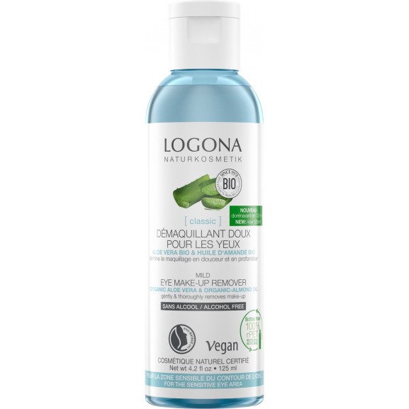 Aceite Desmaquillante Ojos Aloe de Logona 125ml.