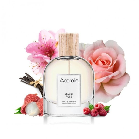 Agua de Perfum Velvet Rose Acorelle 50ml