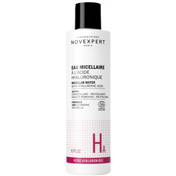 AGUA MICELAR CON ÁCIDO HIALURÓNICO DE NOVEXPERT 200ML. 