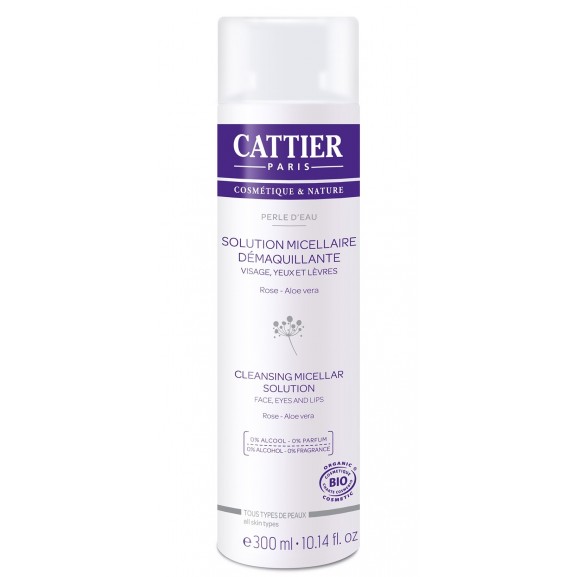 Agua Micelar Desmaquillante de Cattier 300ml