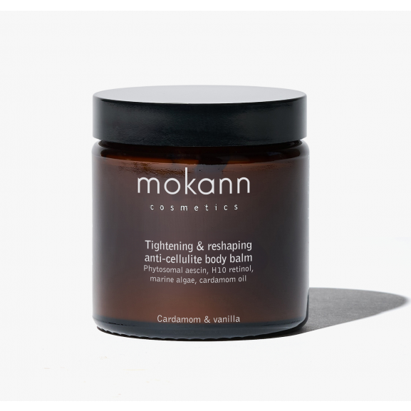 Crema Anticelulítica Reafirmante Cardamomo y Vainilla de Mokann 120ml.  