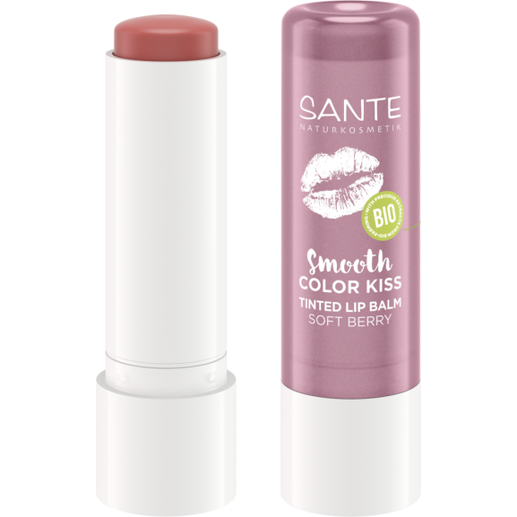 Balsamo Labial Color Kiss 02 Soft Berry 4,5g de Sante