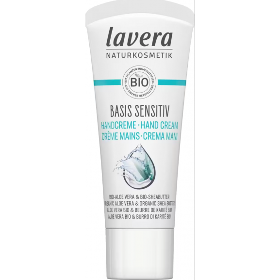 Mini Crema de Manos Basis Sensitiv Lavera 20ml.