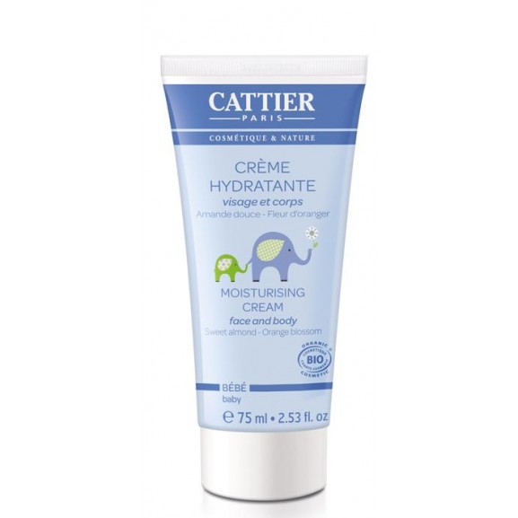 Crema Hidratante Cara & Cuerpo Bebé de Cattier 75ml