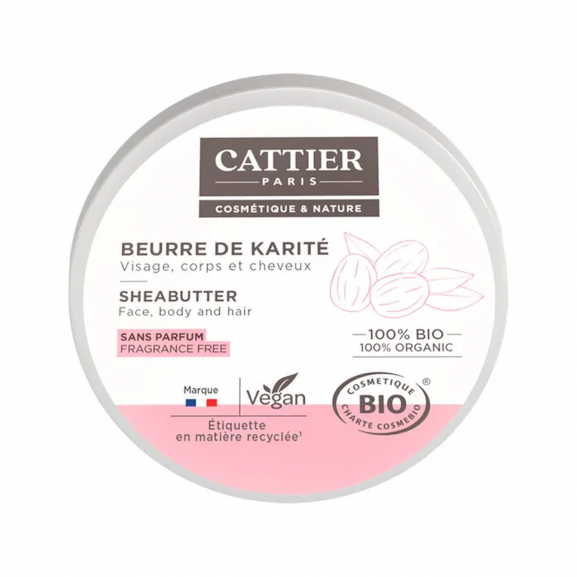 Cattier Manteca de Karité 100% Pura 100g