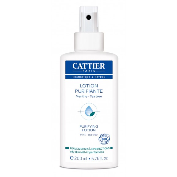 Locion Tónico Purificante con Tea Tree de Cattier 200ml.