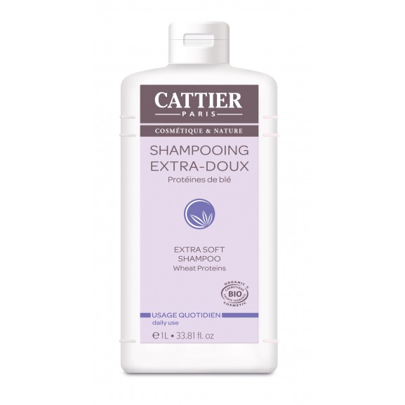 Cattier Champú Extra Suave Tamaño Familiar 1l