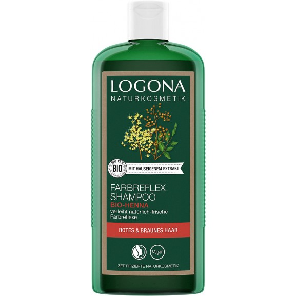 Logona Champú Reflejos Henna Cabellos Rojizos 250ml