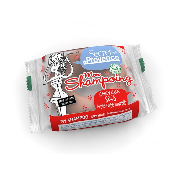 Champú sólido cabello seco Secrets de Provence 85g