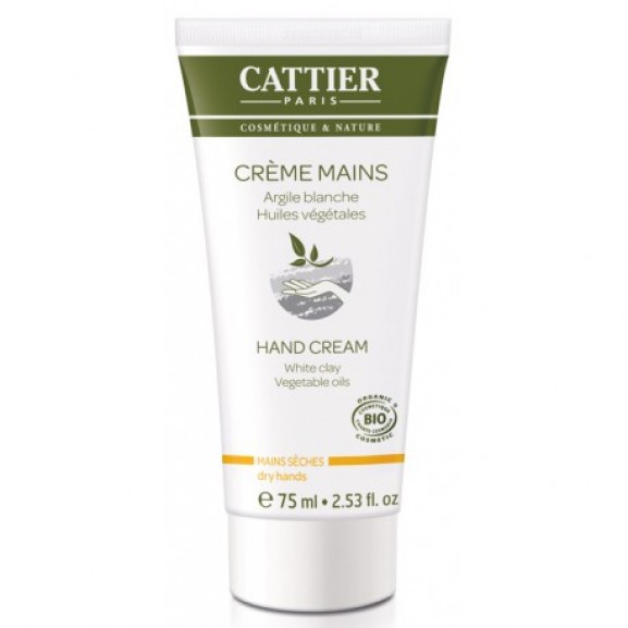 Crema de manos secas de Cattier 75ml