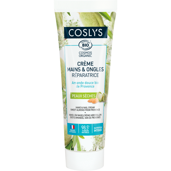 Crema de manos reparadora almendras 50ml Coslys