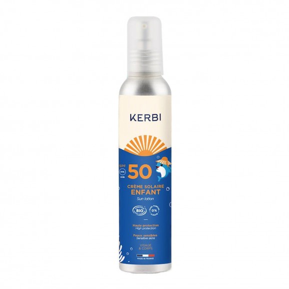 Leche Solar Infantail SPF 50 Cara & Cuerpo  Kerbi 150ml. 