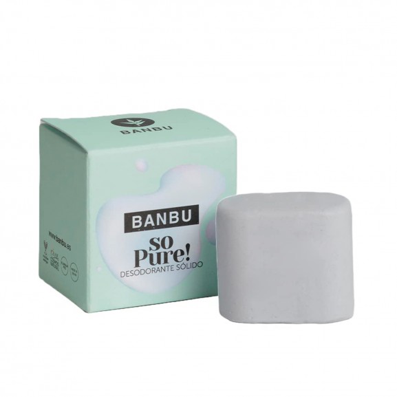 Desodorante en Barra So Pure de Banbu 50gr.