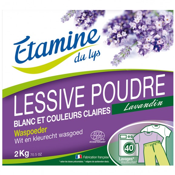 Etamine du lys Detergente en polvo 2/4 Kg 