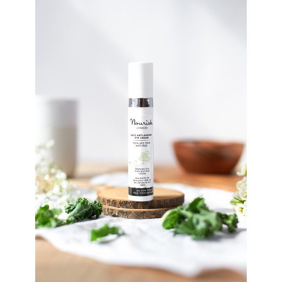 Contorno de Ojos Antiedad Argán y Péptidos Nourish London 10ml.