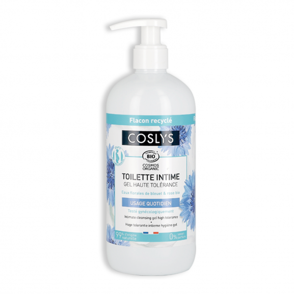 Gel íntimo hipoalergénico sin perfume de Coslys 450ml