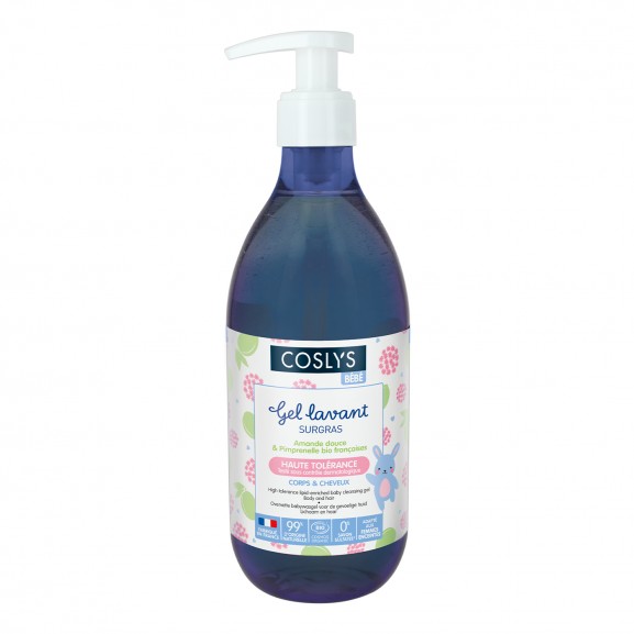 Gel De Ducha Extragraso Pelo & Cuerpo Bebé Coslys 500ml.