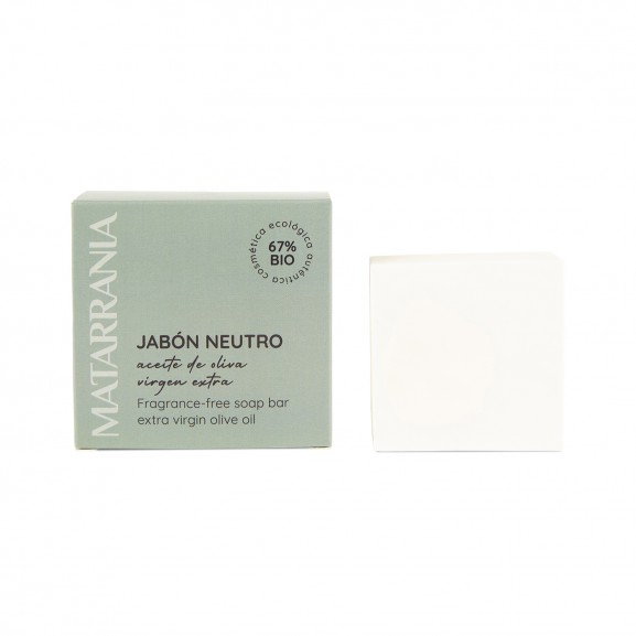 Mousse de Jabón neutro sin perfume de Matarrania 125gr