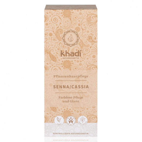 Khadi Tinte Vegetal Cassia-Neutra 100% Herbal 100gr.