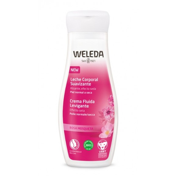 Leche Corporal Rosa Mosqueta de Weleda 200ml.