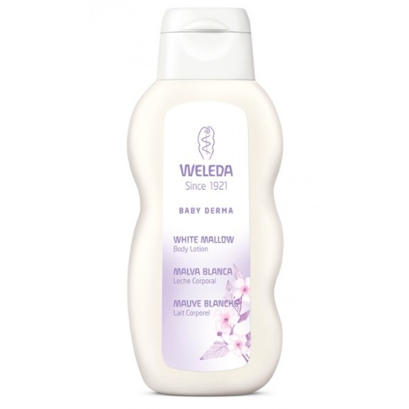 Weleda Leche Corporal Bebé Sin Perfume Malva 200ml