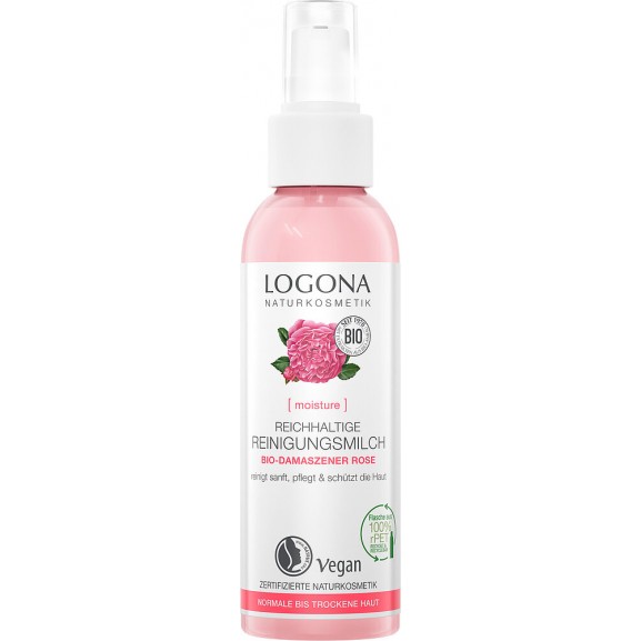 Leche Limpiadora Rosas Silvestre Logona  125ml.