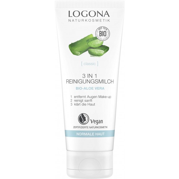 LIMPIADOR 3 EN 1 ALOE VERA & ROSAS BIO 100ml LOGONA