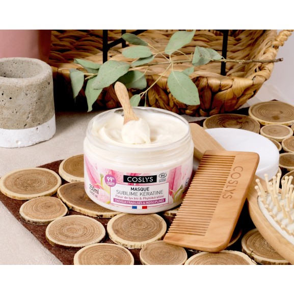 Mascarilla Capilar con Keratina Vegetal de Coslys 250ml.