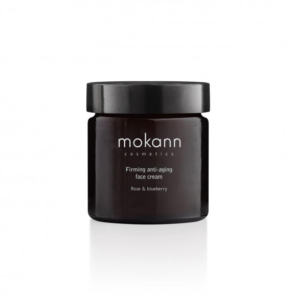 Crema Reafirmante Rosa & Arándano de Mokann 60ml.