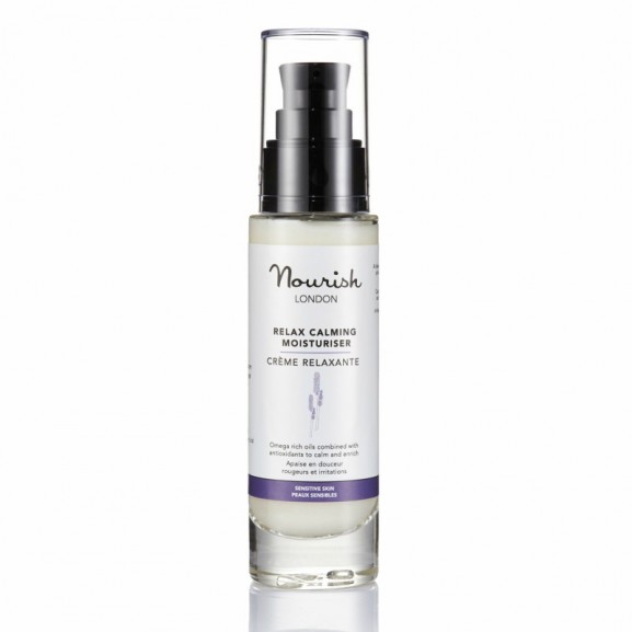 Crema Calmante Relax Piel Sensible de Nourish London 50ml.