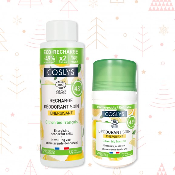 Pack Desodorante Energizante de Coslys 