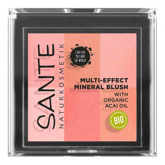 COLORETE MULTI EFFECT 6 TONOS 01 CORAL 8gr Sante