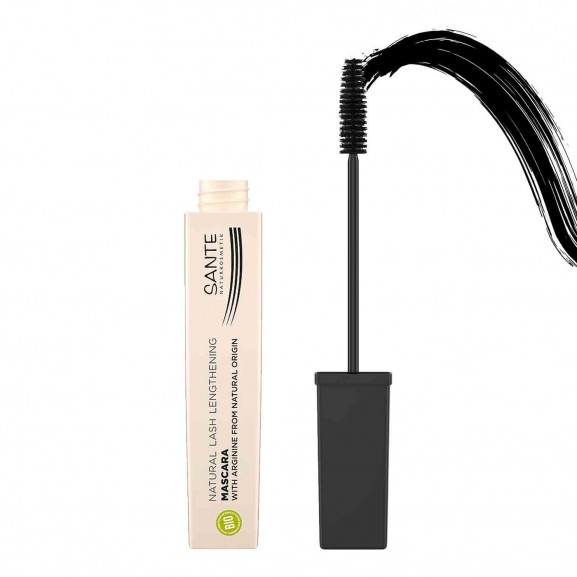 Mascara Pestañas Extension Natural 01 Black Sante