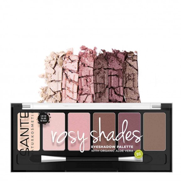 Paleta 6 sombras de ojos Rosy de Sante 