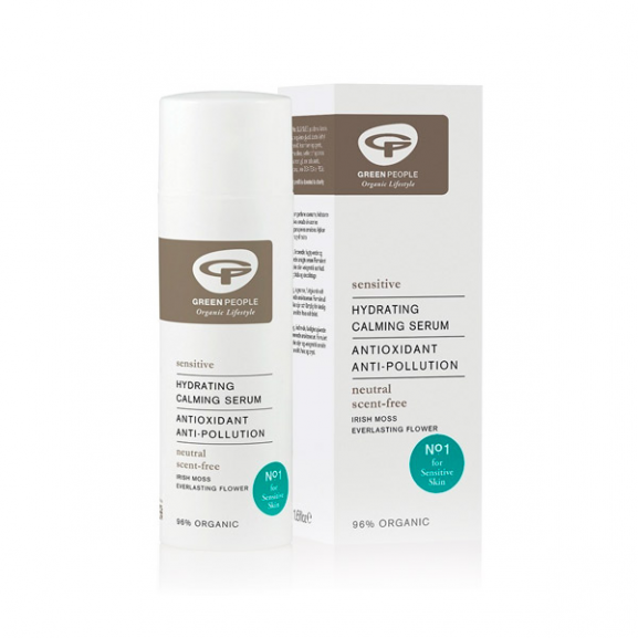 Sérum hidratante y calmante sin perfume de Green People 50ml