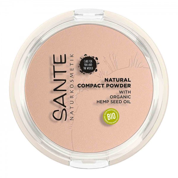 Maquillaje Compacto 01 Cool Ivory Sante 9gr