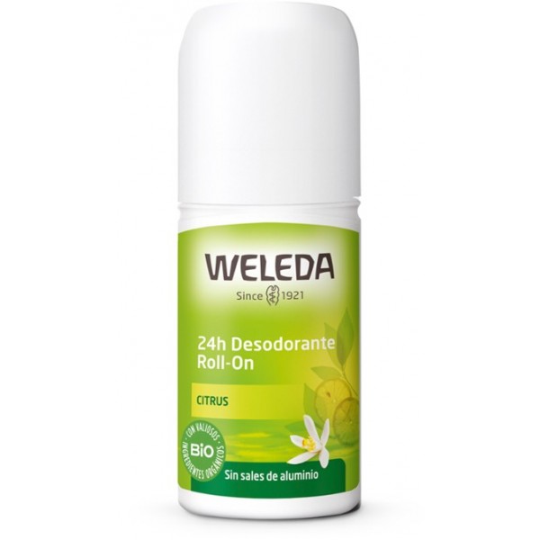 Desodorante Roll On Citrus 50ml de Weleda