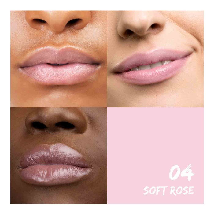 Balsamo Labial Color Kiss 04 Soft Rose Sante 4,5gr.