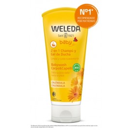 Weleda Champú & Gel de Ducha Bebé Caléndula 200ml.