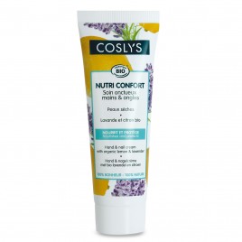 Coslys Crema de Manos y Uñas Limón, Karité y Lavanda 50ml	