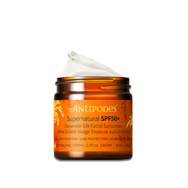 Protector Solar Facial SPF50+ con Ceramidas de Antipodes 60ml