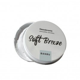 Desodorante en Crema Soft Breeze Sin Perfume de Banbu 50gr.