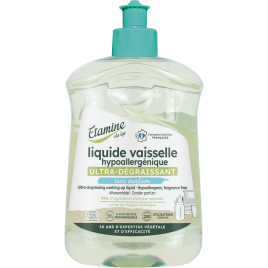 Lavavajillas a mano hipoalergénico sin perfume 500ml de Etamine du Lys