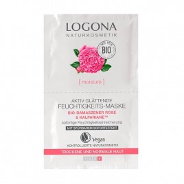 Mascarilla Hidratante  Rosas y Aloe Vera Monodosis de Logona