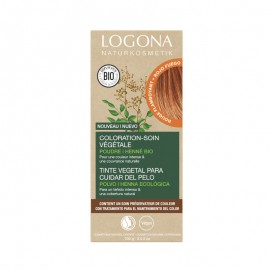 Colorante en Polvo Cobre Intenso Logona 2x 50g.