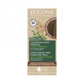 Logona Colorante Capilar en Polvo Castaño Ceniza 2 x 50gr.