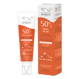 Spray Solar SPF 50 Cara + Cuerpo FAMILY Alga Maris 150ml.