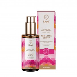 Aceite Equilibrio Pink Lotus de Khadi 100ml.